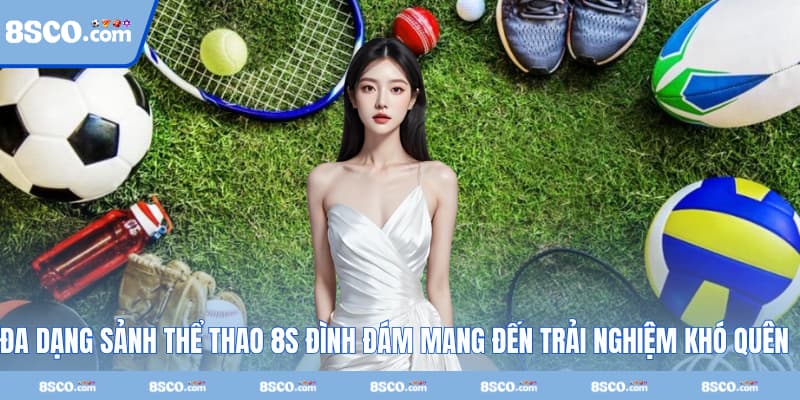 Đa dạng sảnh thể thao 8S đình đám mang đến trải nghiệm khó quên