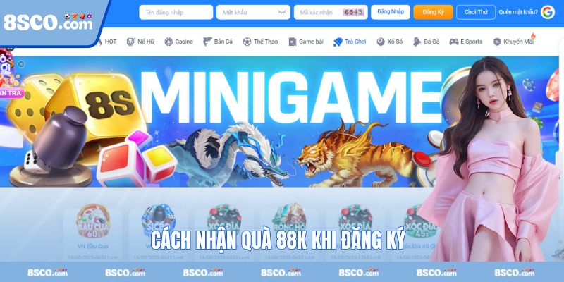 Đăng ký nick thành công nhận quà